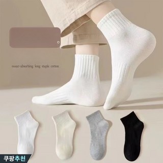 여성 얇은양말 데일리 단목 양말 10켤레