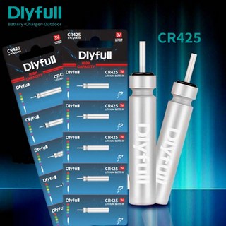 DLYFULL 전자케미 전자찌 311 425 배터리 낚시 밧데리, 50개