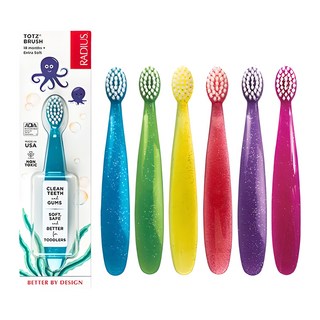 마더케이 실리콘 손가락 영유아 칫솔 2종 세트