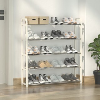 엔룸 조립식 신발장 5단, 5단 - 화이트, 1개