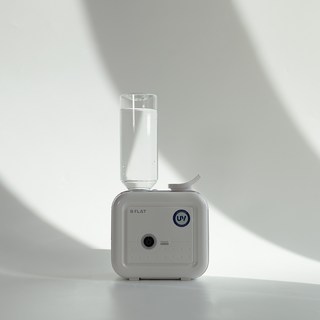 비플랫 UV살균 가습기, 아날로그형, 화이트/소프트핑크