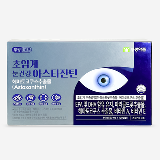 부광약품 초임계 눈건강 아스타잔틴 120캡슐 (2개월분), 120정, 1개
