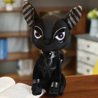 다크 봉제 인형 장난감 귀여운 유니콘 아누비스 히드라 바스테트 고대 이집트 신화 어린이 선물 역할, C, 1개
