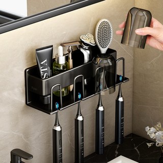 RUNHome 흡착식 칫솔걸이