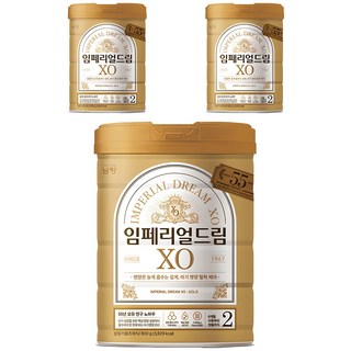 임페리얼드림XO 분유 2단계, 800g, 3개