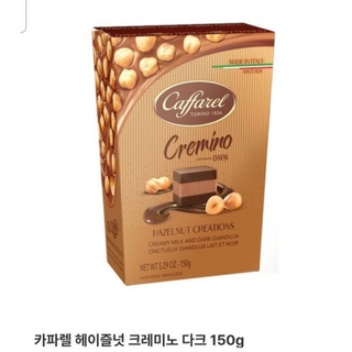 카파렐 헤이즐넛 크레미노 다크 150g, 1개