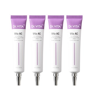 닥터비타 기미 잡티 미백 주름개선 집중케어 저자극 멀티 비타민 AC 크림, 30ml, 4개