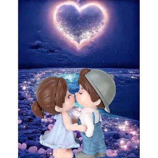 rakumindiy 보석십자수 캔버스형 세트