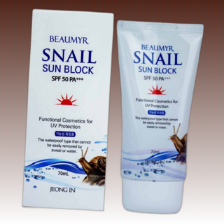 뷰미르 스네일 선블럭 선크림 70 ml SPF50 PA