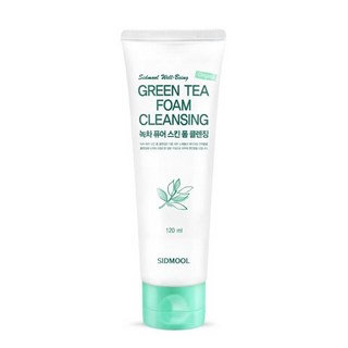 시드물 녹차 퓨어 스킨 폼클렌징, 120ml, 1개