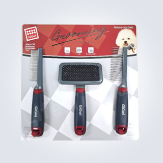 기그위 빗 3종 세트 1개, 그레이