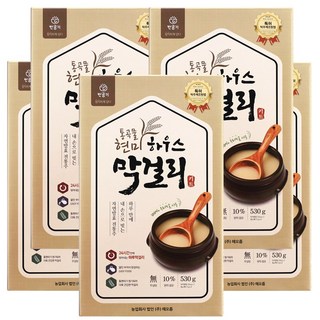 해오름 통곡물 현미 하우스 막걸리 키트 5병분량, 530g, 5개