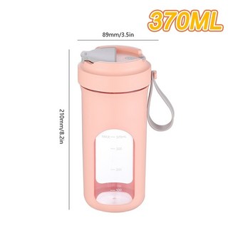 휴대용 전동 쥬서 USB 충전식 블렌더 오렌지 과일 압착기 미니 컵 1.5L 330ML 가정용 주스 기계, 06 F