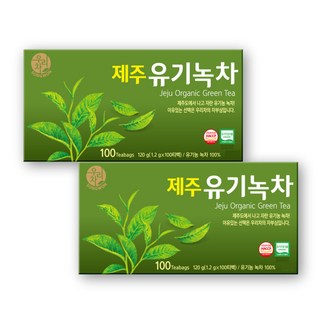 송원 우리차 제주유기녹차, 1.2g, 100개입, 2개