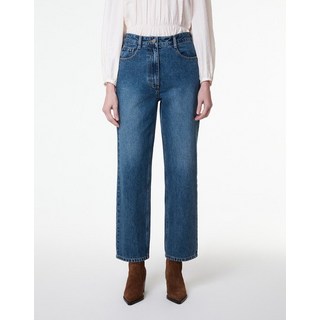 [아떼 바네사브루노 여성] [[24SS]] VLPA4B231N2 네이비 면 워싱 데님팬츠