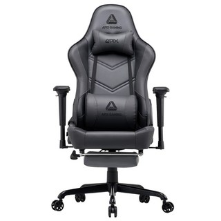 에이픽스 컴퓨터 게이밍 의자 GC001울프FR 발받침의자
