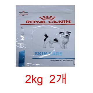 로얄캐닌 독 스킨 케어 스몰독(어덜트) 2.0kg SKIN CARE SMALL DOG 건사료>처방사료, 4kg, 1개, 가수분해