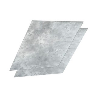 함석판 200x300mm(0.5T) 강철판 아연도금 강판 철판 가공 쇠판 금속철판, 1개
