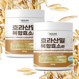 힐링팩토리 대용량 골드 카무트효소, 300g, 2개