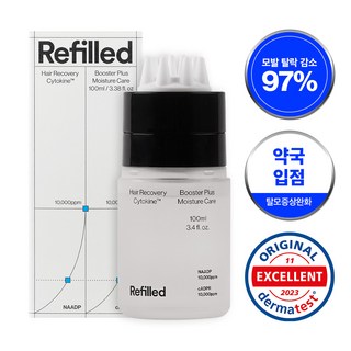 리필드 사이토카인 탈모용 모이스처 케어 헤어 앰플토닉, 100ml, 1개