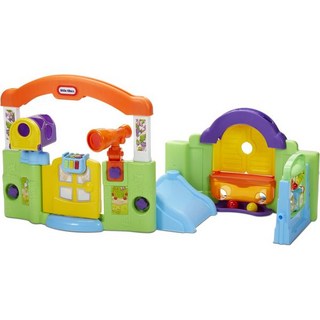 아기 영키즈를 위한 Little Tikes 액티비티 가든 플레이하우스 - 놀이 시간 활동 소리 6개월에서 전연령 사이의 남아 여아를 게임으로 실내 장난감을 쉽게 설치할 수, 아기, 영키즈를 위한 Little Tikes 액티비티