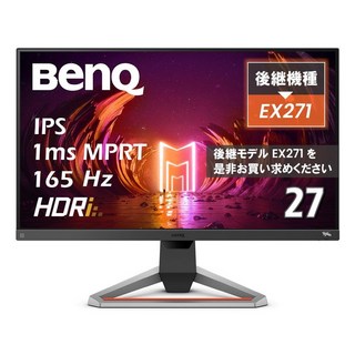 BenQ MOBIUZ EX2710S (27 165Hz IPS HD 1ms HDRI treVolo FreeSync Premium 벤큐 재팬