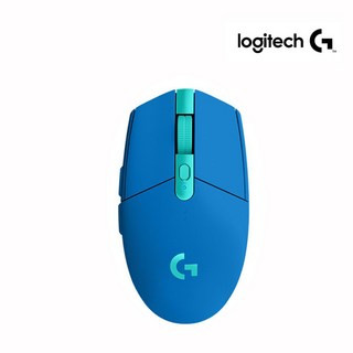 로지텍 LIGHTSPEED 무선 게이밍 마우스 G304, 블루 (국내정품)+마우스패드