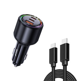 비잽 175W 3포트 PD3.1 PPS QC5.0 차량용 시거잭 자동차 초고속 충전기