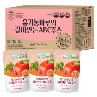 유기농마루 갈아만든 ABC 주스, 100ml, 50개