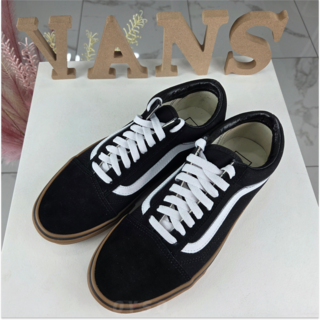 반스 남녀공용 올드스쿨 검솔(GUMSOLE) 블랙 클래식 데일리 스니커즈