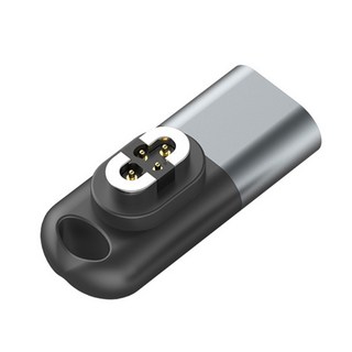 충전 케이블 USB C 헤드폰 충전기 USB C에서 OpenSwim Pro S710 헤드폰 데이터 코드를위한 자기 어댑터 데이터 케이블, 회색 어댑터, 1개