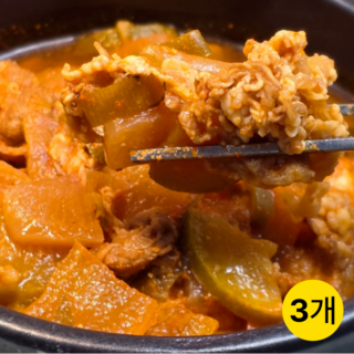 [3개 묶음할인] 주간밥상 재래식 차돌 된장찌개 500g (간편식 냉동식품), 3개 차돌된장찌개밀키트