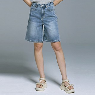 [RAAM람]RQ268 버뮤다 릴랙스 데님 팬츠