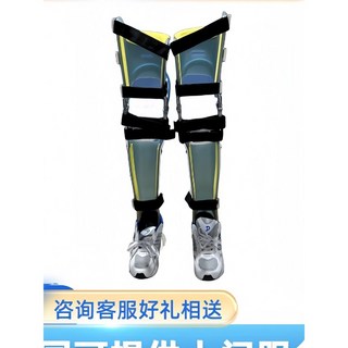 무릎 목발 핸즈프리 보조기 보조 종아리 블랙 골절 발목, 베이지, 1개
