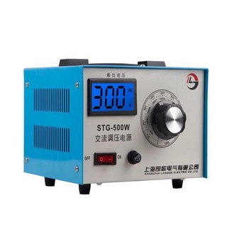 전압조절기 단상 슬라이닥스 AC 가변 변압기 3kw 220V, 1개, STG-500W 출력 0-250V 전A