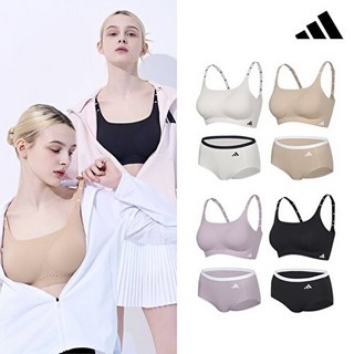 아디다스 액티브 퓨징 브라팬티 4세트 패키지