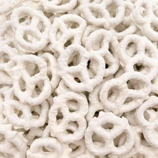 LAETAFOOD 과자 칩 다크 초콜릿 코팅 프레첼 40온스 가방 살짝 달콤한 코팅에 절인 소금, 요거트 프레첼, 1개