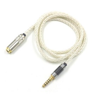 OCC 실버 도금 헤드폰 이어폰 익스텐션 케이블 xlr 2.5mm 3.5mm 6.5mm 4.4mm 수-4.4mm 암 16 코어 7N, [04] 3m, 01 4.4mm balanced