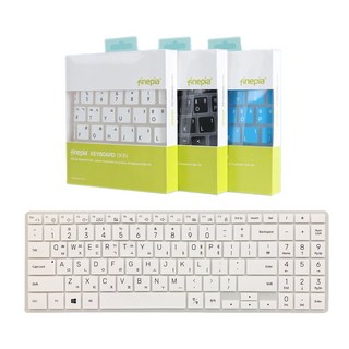 2025 삼성전자 갤럭시북5 프로(360) NT960QHA NT960XHA 16인치 문자인쇄키스킨, B-Type(화이트)-갤럭시북5 프로(360), 1개