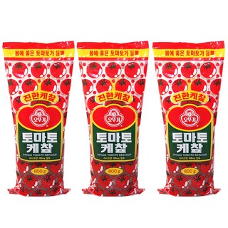 오뚜기 토마토 케챂 800g 3개 상품 이미지