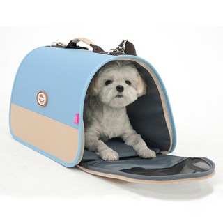 패리스독 솔리드 돔캐리어3 - 블루/이동가방, 1개