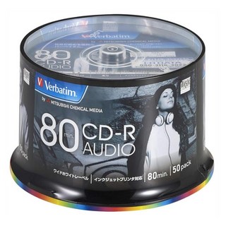 버바팀 Verbatim CD-R / DVD-R / RW / DL / 700MB 4.7GB 8.5GB 25GB 50GB 블루레이, CD-R 700mb MUR80FP50SV2, 1개