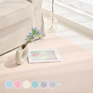 이니띠움 파스텔 사계절 단모 워셔블 러그 카페트