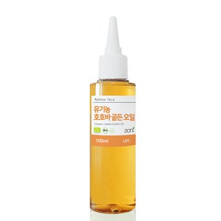 유기농 호호바 골든오일 비정제 냉압착, 100ml, 1개, 100ml