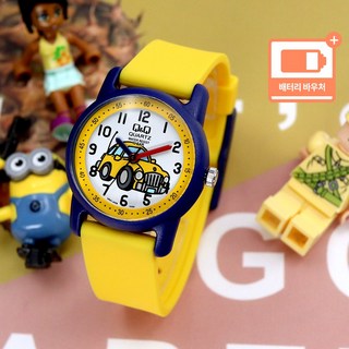 큐앤큐 아동용 어린이 100미터 방수 키즈시계 패션 학습 초등학생시계 새학기 어린이집 크리스마스 선물 캐쥬얼시계 상품 이미지