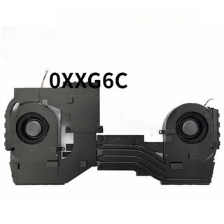 DELL ALIENWARE AREA-51M R2 노트북 CPU 냉각 팬 및 방열판 0XXG6C용