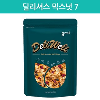 델리웰리 딜리셔스 믹스넛 7 매일견과 혼합견과, 1개, 1kg