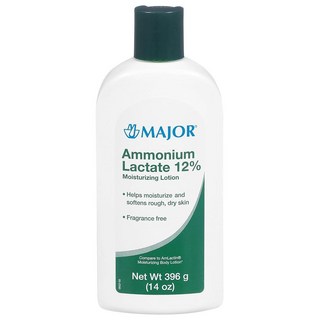 Major 암모늄 락테이트 12% 모이스처라이징 로션 - 젖산 로션 - 거칠고 건조한 피부에 수분을 공급하고 부드럽게 합니다 - 데일리 바디 로션 - 무향 - 414ml(14온