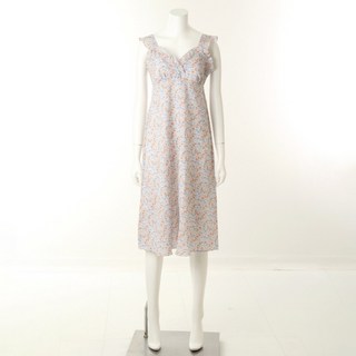 여성 수입 면100% 지지미나염 컵슬립 (WFS3801R BU)