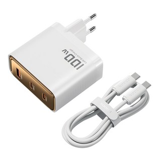 Toocki GaN PD 100W 3포트 초고속 멀티 충전기 어댑터